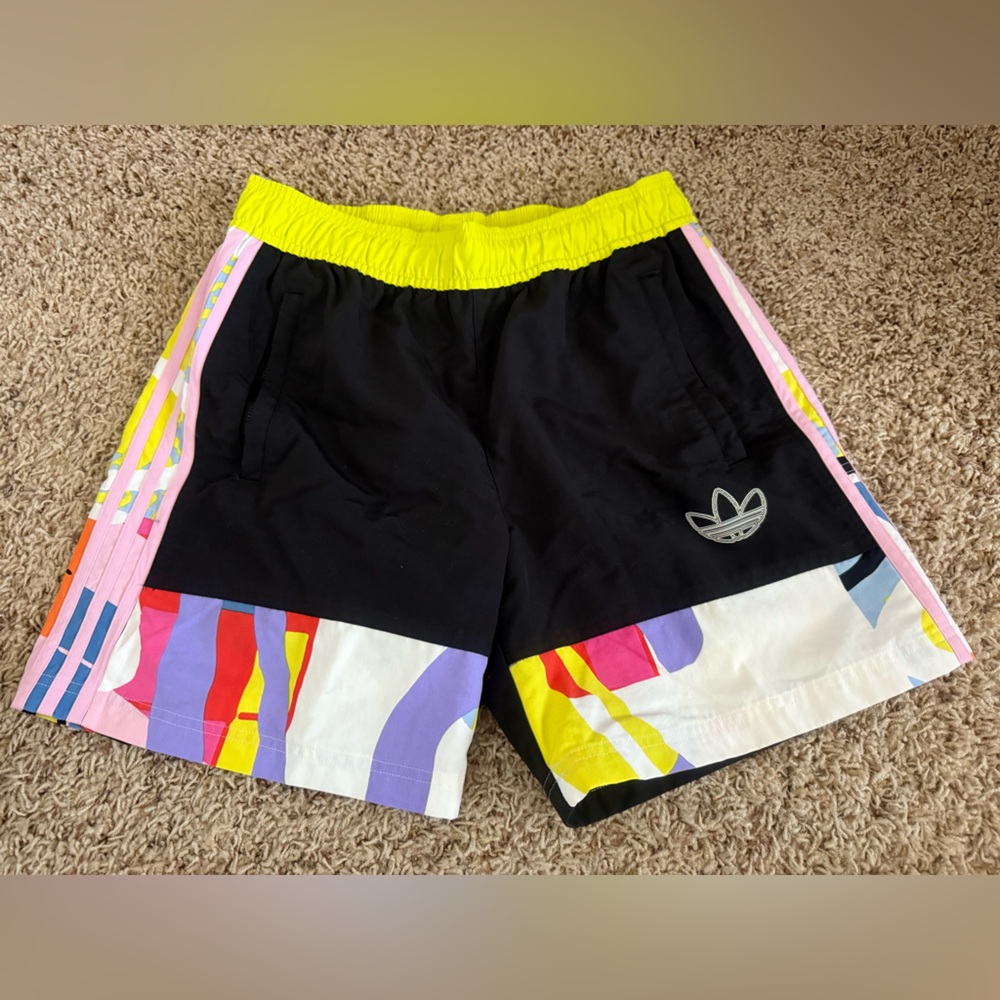 EUC Adidas Men’s Love Unites Woven Shorts